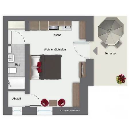 Apartment Triton Souterrain 08 Boltenhagen